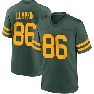 Game Johnny Lumpkin Men's Green Bay Packers Alternate Jersey - Green