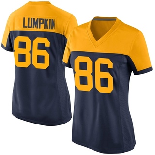 Game Johnny Lumpkin Women's Green Bay Packers Alternate Jersey - Navy