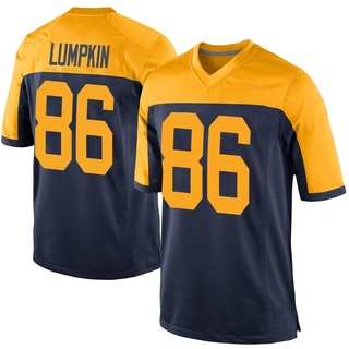 Game Johnny Lumpkin Youth Green Bay Packers Alternate Jersey - Navy