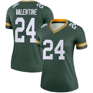 Legend Carrington Valentine Women's Green Bay Packers Jersey - Green