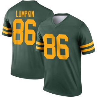 Legend Johnny Lumpkin Men's Green Bay Packers Alternate Jersey - Green