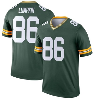 Legend Johnny Lumpkin Men's Green Bay Packers Jersey - Green