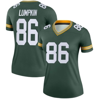 Legend Johnny Lumpkin Women's Green Bay Packers Jersey - Green