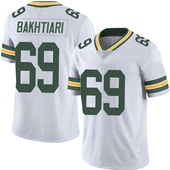 Limited David Bakhtiari Men's Green Bay Packers Vapor Untouchable Jersey - White