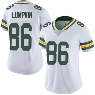 Limited Johnny Lumpkin Women's Green Bay Packers Vapor Untouchable Jersey - White