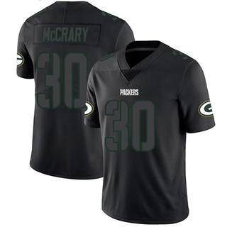 Limited Nate McCrary Youth Green Bay Packers Jersey - Black Impact